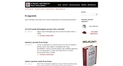 Desktop Screenshot of jegyzetek.biprojekt.hu